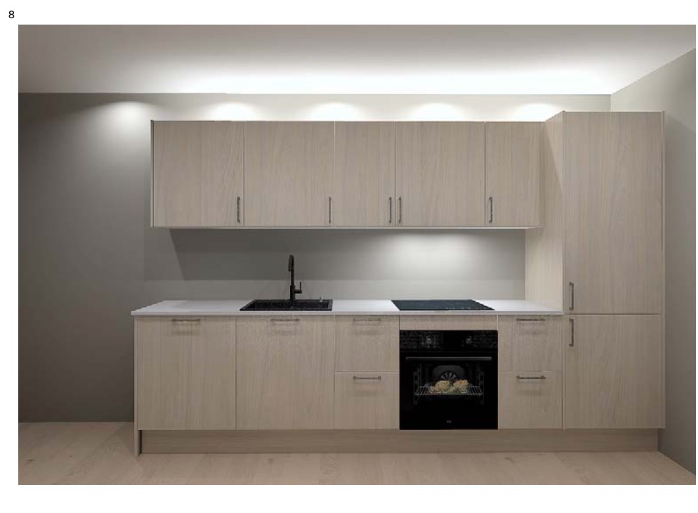 Fint og moderne kjøkken.